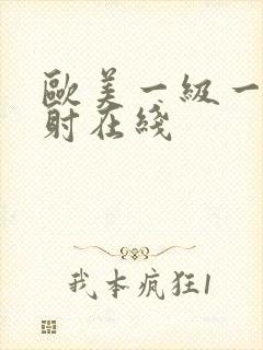 欧美一级一片内射在线