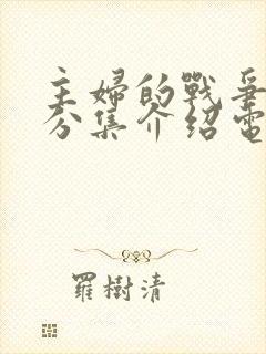 主妇的战争剧情分集介绍电视猫