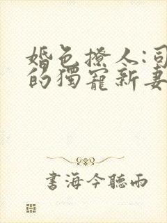 婚色撩人:司少的独宠新妻