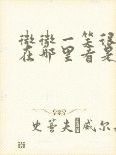 微微一笑很倾城在哪里看是免费