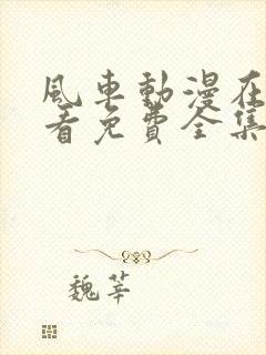 风车动漫在线观看免费全集封面