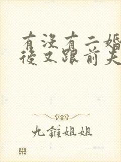 有没有二婚离婚后又跟前夫复婚的封面