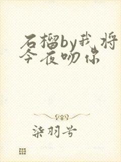 石榴by我将在今夜吻你封面