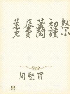 叶辰萧初然全文免费阅读小说最新