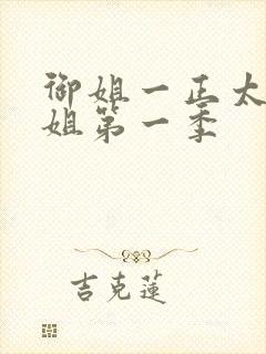 御姐一正太—御姐第一季