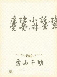 虐攻小说,攻很爱受,非常卑微