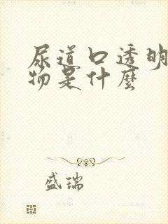 尿道口透明分泌物是什么