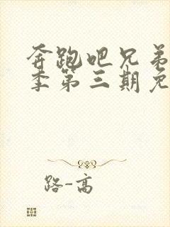 奔跑吧兄弟第八季第三期免费观看