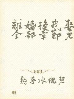 离婚后我娶了岳全部章节免费阅读