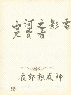 山河之影电视剧免费看封面