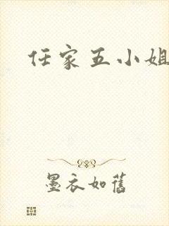 任家五小姐封面