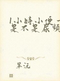 1小时小便一次是不是尿频封面