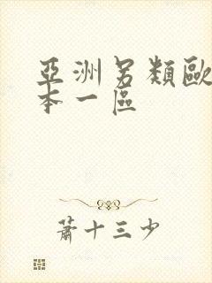 亚洲另类欧美日本一区