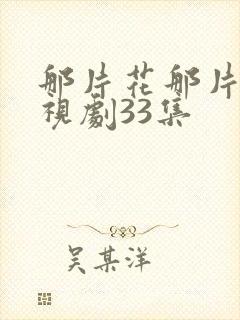 那片花那片海电视剧33集