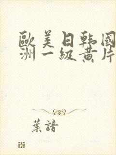 欧美日韩国产亚洲一级黄片