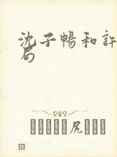 沈子畅和许言结局