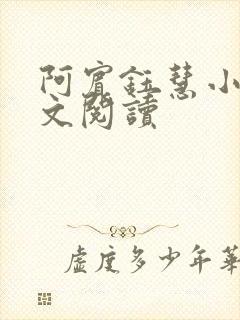 阿宾钰慧小说全文阅读