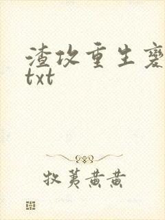 渣攻重生变好攻txt