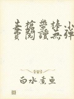 夹枪带棒小说免费阅读无弹窗笔趣