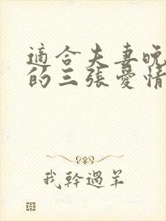 适合夫妻晚上看的三张爱情电视剧