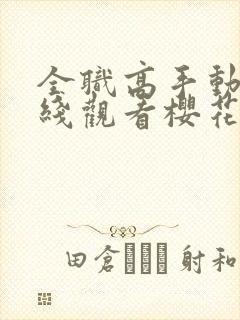 全职高手动漫在线观看樱花动漫封面