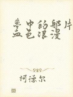 梦中的那片海和血色浪漫