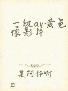 一级av黄色录像影片