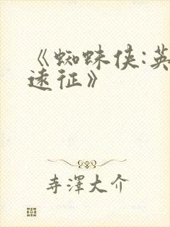 《蜘蛛侠:英雄远征》