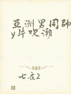 亚洲男同帅gay片吹潮