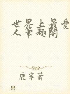 世界上最爱我的人笔趣阁