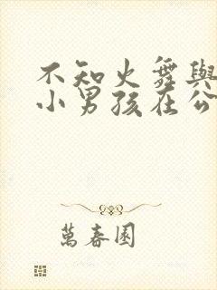 不知火舞与三个小男孩在公园狂欢