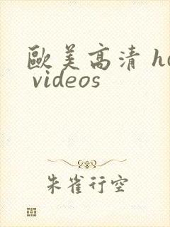 欧美高清 hd videos
