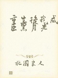 重生后我成了权臣黑月光