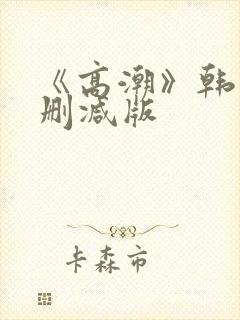 《高潮》韩国无删减版