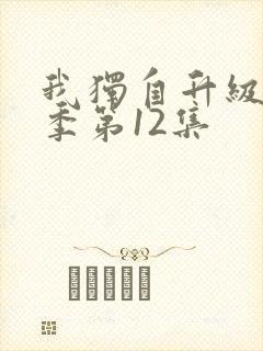 我独自升级第二季第12集封面