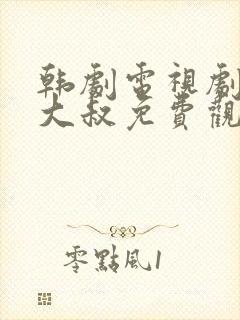 韩剧电视剧我的大叔免费观看