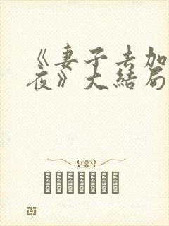 《妻子去加班的夜》大结局韩剧封面