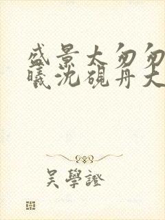 盛景太匆匆宁若曦沈砚舟大结局哪里看