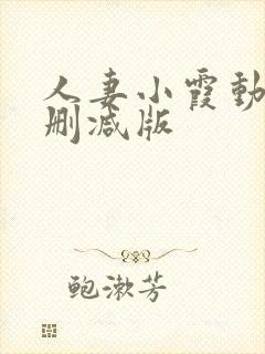 人妻小霞动漫无删减版