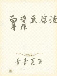 白带豆腐渣 下身痒