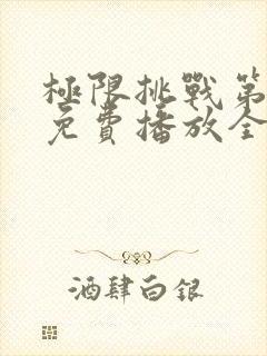 极限挑战第二季免费播放全集