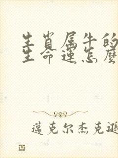 生肖属牛的人一生命运怎么样