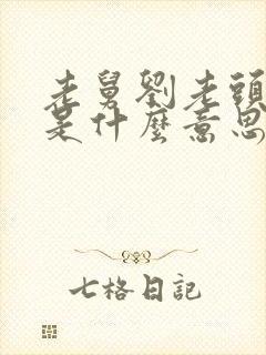 老舅刘老头结局是什么意思