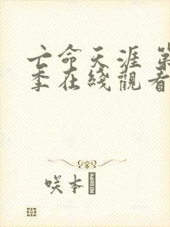 亡命天涯 第3季在线观看全集免费播放