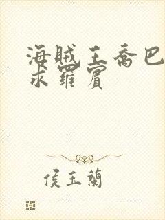 海贼王乔巴的请求罗宾