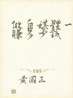 做自媒体一月能赚多少钱