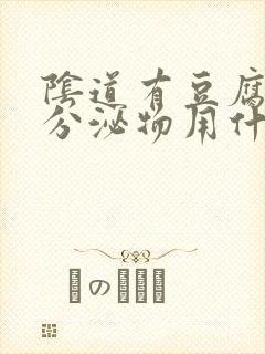 阴道有豆腐渣的分泌物用什么药