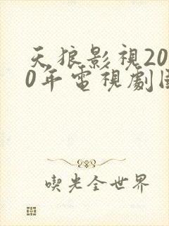 天狼影视2020年电视剧国产剧封面