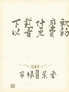 下载什么软件可以看免费的电视剧