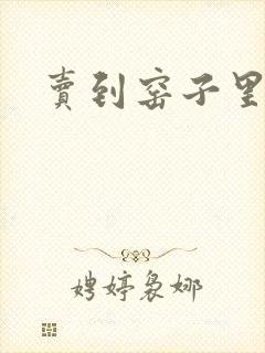 卖到窑子里np封面